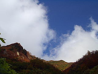 荒菅沢から望む
