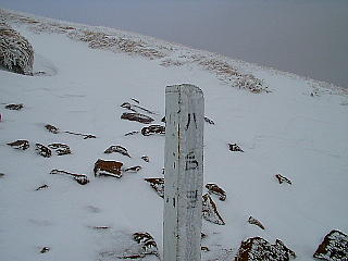 8合目(20〜30cmの積雪)